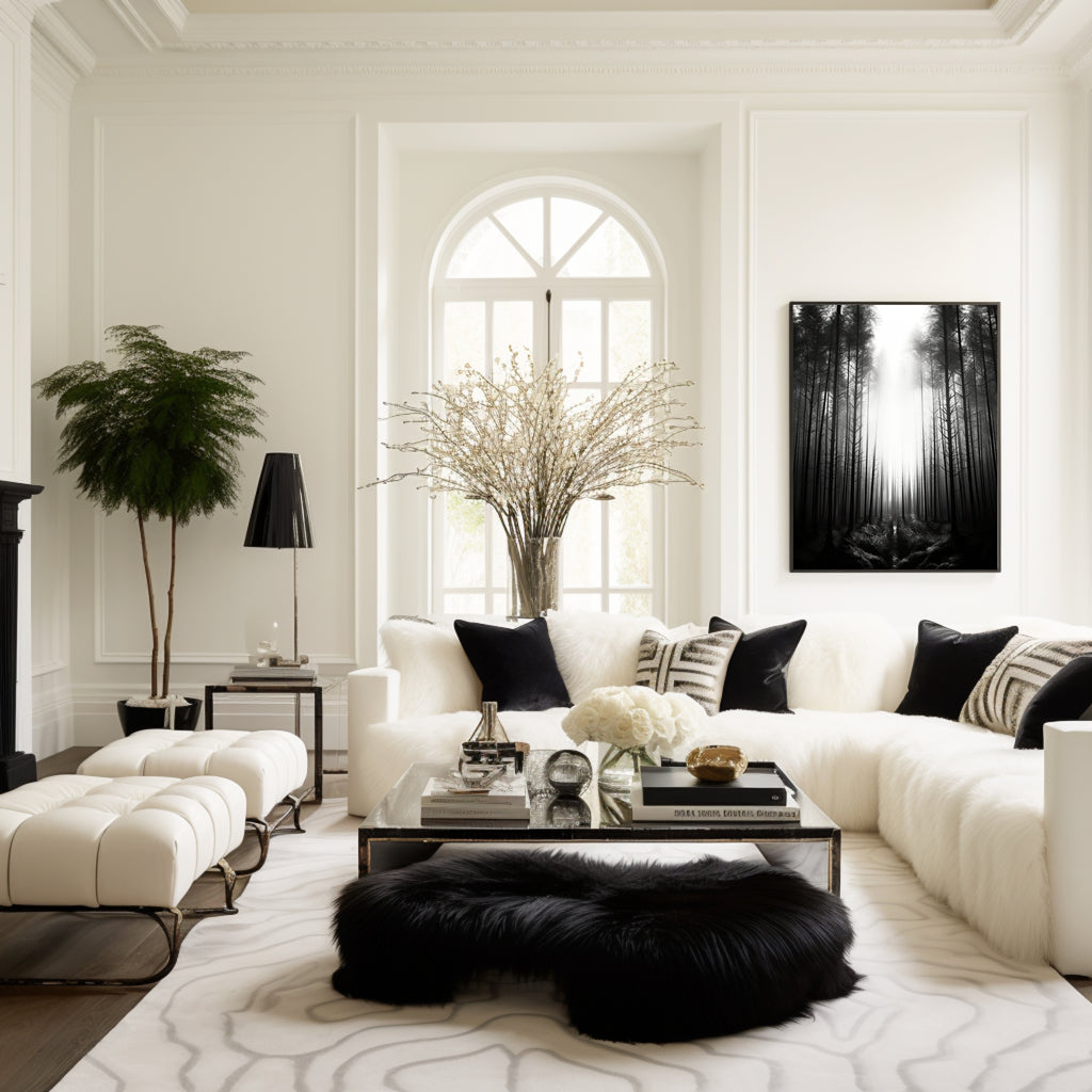 Monotone Art Prints - Elegant and Minimalist Collection at PosterPainter.com